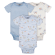 Gerber 3-Pack Baby Boys Puppy Playground Short Sleeve Onesies® Bodysuits