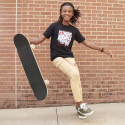 Twill Cargo Jogger  Pants for Big Boys in Grey Khaki Twill Cargo Jogger  Pants for Big Boys in Grey Khaki