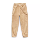 Twill Cargo Jogger  Pants for Big Boys in Grey Khaki