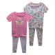 Girl's 4 Day Dream Pajama Set - 12 to 24 months 