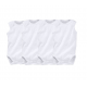 Unisex Sleeveless White Bodysuits -  4-Pack (3 -24 Months) 