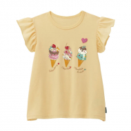 Ice Creams - Toddler & Little Girls Short Sleeve Top