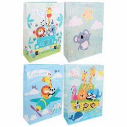 Large New Baby Gift Bags