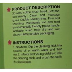 Mouth Cleaning Swabs for Babies - 36 Count