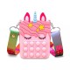 Unicorn Fidget Bag Popper Sensory Crossbody Purse for Girls Unicorn Fidget Bag Popper Sensory Crossbody Purse for Girls