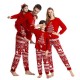 Family Matching Christmas Pajamas Santa Claus Print-Long Sleeve