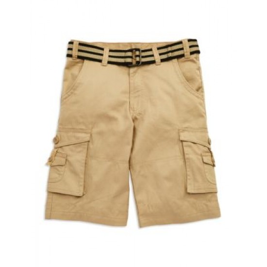 Mick Mack Cargo Shorts with Belt - Sandstone