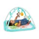  Bright Starts Safari Blast Activity Gym & Play Mat with Take-Along Toys - Newborn +