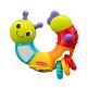 Infantino Twist and Play Caterpillar Rattle for Ages 6 Months +