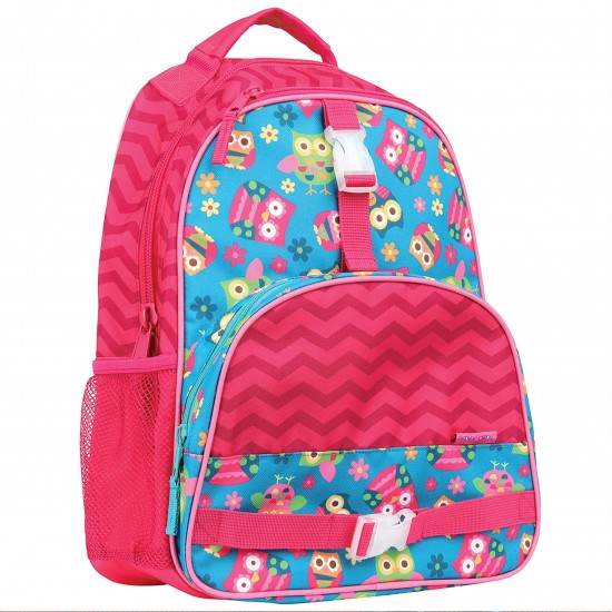 Stephen Joseph All Over Print Backpack and Lunchbox, Owl