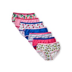 Rene Rofe Toddler Girls 7-Pack Cotton Printed Briefs