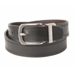 Reversible Belt - Black/Brown by Crown & Ivy