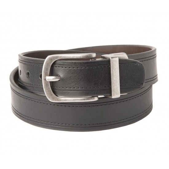 Reversible Belt - Black/Brown by Crown & Ivy