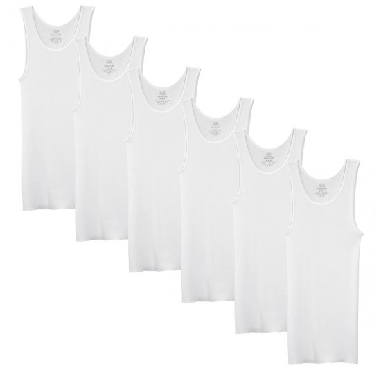 Boys Fruit of the Loom 6- Pack Tanks Boy's 