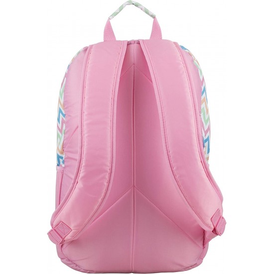 Fuel Backpack & Lunch Bag Bundle Candy Pink/Spike Chevron Print