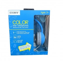 Coby Color Kids Headphone - Blue   