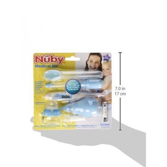 Nuby Complete Nursery Care Medical Kit for Healthy Baby - Small 7-Piece, Maysharp Babies & Kids