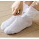 Girls Ruffle Trim Casual Ankle Socks - 2 Pairs Pack