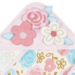 Gerber 4-Piece Girls Princess Hooded Towel and Washcloths Set Gerber 4-Piece Girls Princess Hooded Towel and Washcloths Set