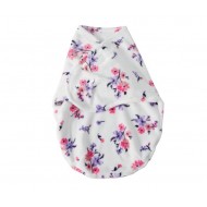 Swaddle Blanket Bon Dormir Floral Print Baby Infant Plush 