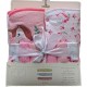 Baby Girl  Hooded Towel & Washcloth by Baby Element