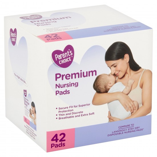 Parent's Choice Premium Nursing & Breastfeeding Pads - 42 count