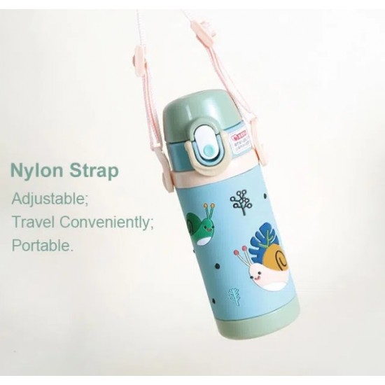 Diller's Kid Water Bottle With Strap - 450ml Diller's Kid Water Bottle With Strap - 450ml
