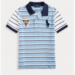 Ralph Lauren Big Pony Crest Cotton Polo 2-7 years - Blue