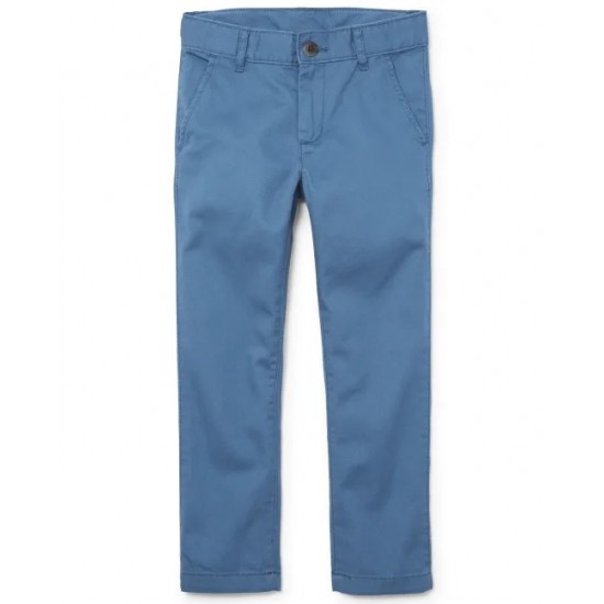 Little Boys Skinny Chino Pants  - Bluestone 