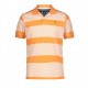 Tommy Hilfiger End on End Stripe Polo Shirt -  Bird of Paradise