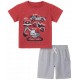 KIDS HEADQUARTERS Little Boys 2-Piece Cars and Trucks T-shirt and  Shorts Set