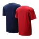 New Balance Boys 2 Pack Logo Graphic T-Shirts Red/B