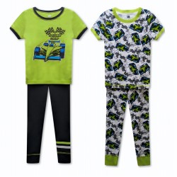 Boy's 4-piece Pajamas - Speed Camp by ONLY BOYS Boy's 4-piece Pajamas - Speed Camp by ONLY BOYS