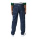 Free Assembly Blue Demin Boys Brushed Carpenter Jeans - Sizes 4-18 