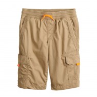 Urban Pipeline Knit Waistband Cargo Shorts - Khaki