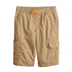 Urban Pipeline Knit Waistband Cargo Shorts - Khaki