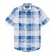 Ralph Lauren Big Boys  Cotton Madras Shirt - Multi White 