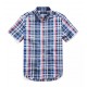 Ralph Lauren Big Boys  Cotton Madras Shirt - Multi Red