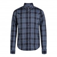 Van Heusen Blue Plaid Button-Down Shirt - Big Boys 
