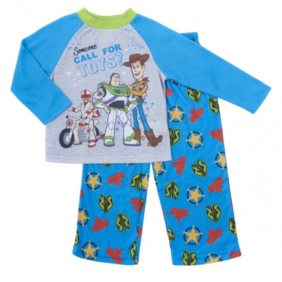  Toy Story 2-Piece Long Sleeve Long Pant Pajama Set - Boys 