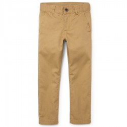 Boys Uniform Skinny Chino Pants - Khaki by CP