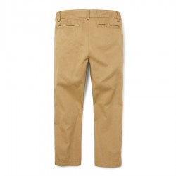 Boys Uniform Skinny Chino Pants - Khaki by CP