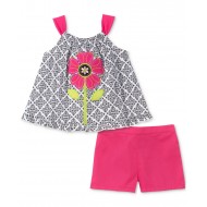 Kids Headquarters Toddler Girls 2-Pc. Tank Top & Shorts Set