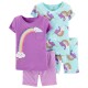 Carter's 4-Piece 100% Snug Fit Cotton Pajamas - Toddler Purple