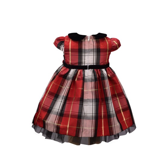 Plaid Peter Pan Toddler Girl's Dress