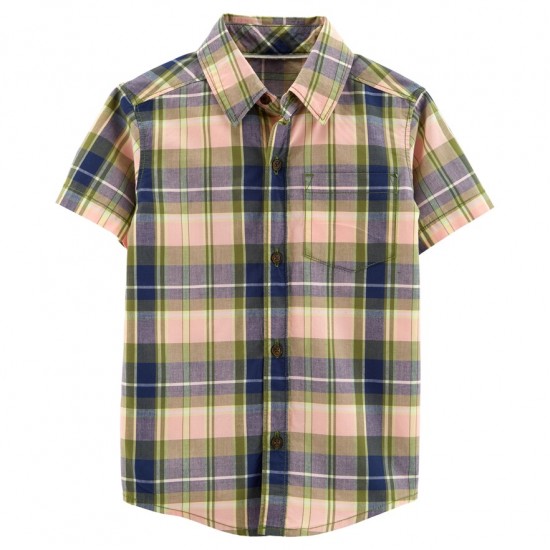 Carter's Plaid Button Down Shirt - Toddler 