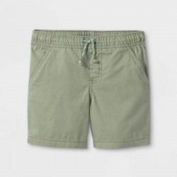 Toddler Boys Woven Pull-On Shorts  By  Cat & Jack - Sage
