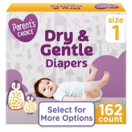 Parent's Choice Dry and Gentle Breathable and Wetness Indicator Diapers