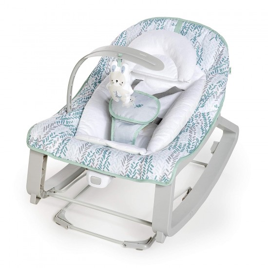  Ingenuity Keep Cozy 3-in-1 Grow with Me Baby Bouncer Seat & Infant to Toddler Rocker