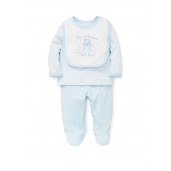 Little Me Baby Boys Thank Heaven 3-Piece Set 